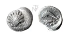 Ancient Italy (Calabria-Taranto) Litre Shell-Dolphin-Fish