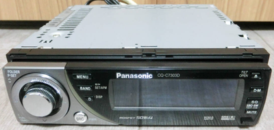 Panasonic CQ-C7303D 1DIN 50Wx4 CD Tuner CD-R/RW/WMA/MP3/iPod Used