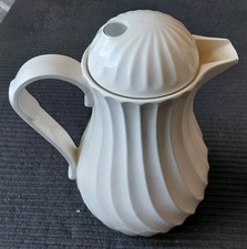 Vintage 1984 Thermos Renate Beige Thermal Coffee Carafe No. 450 West Germany