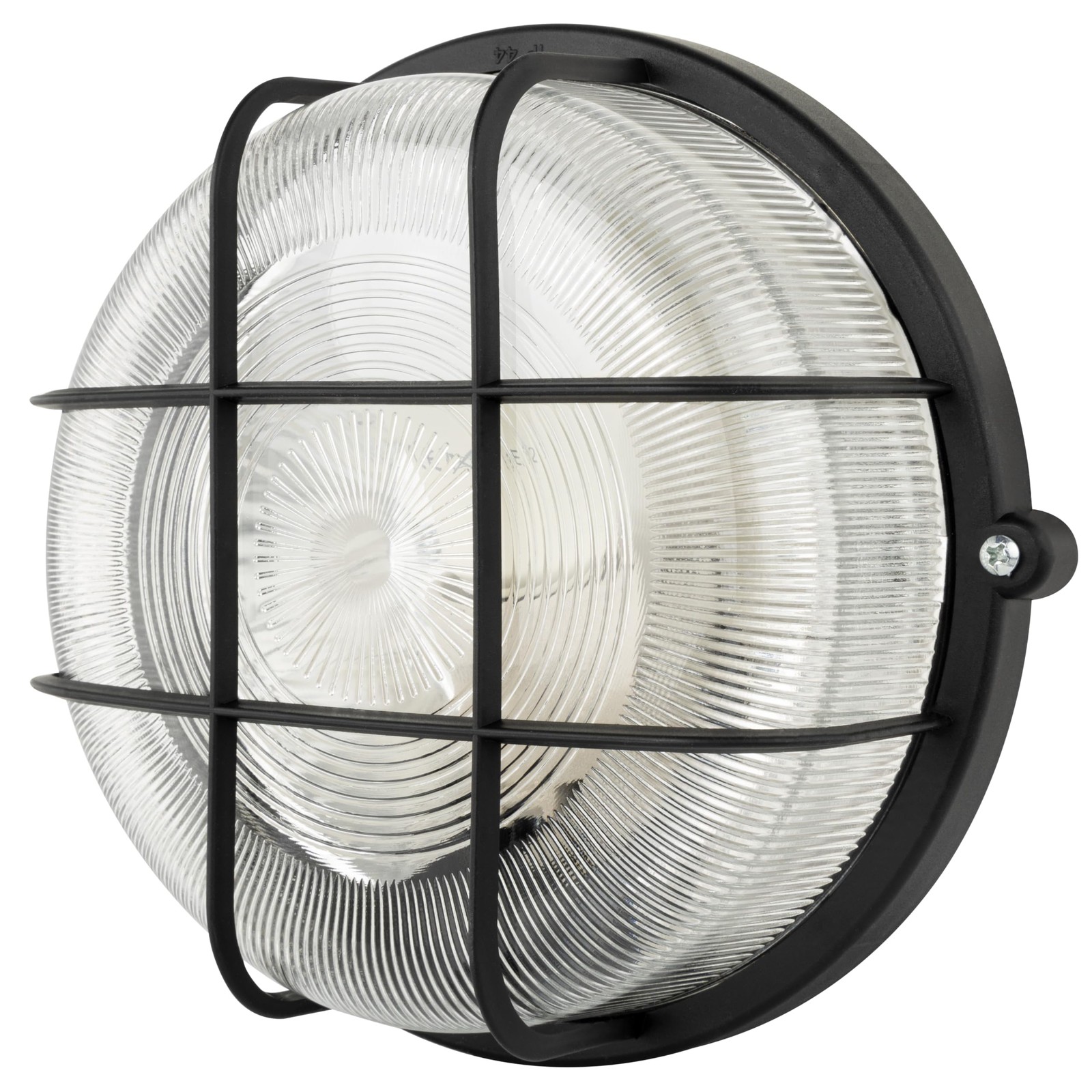 Plafonnier LED rond pour pièces humides finition blanche épurée 7W 600lm