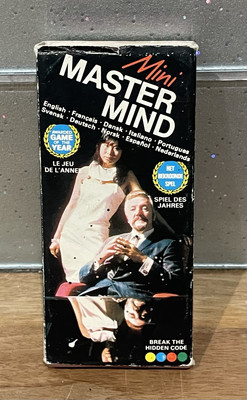 Mini Master Denkspiel, Invicta 1972, Break the hidden code. Spiel des Jahres.