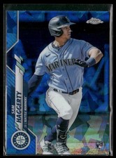 Sam Haggerty 2020 Topps Chrome Update Sapphire #U-152 Rookie Seattle Mariners