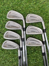1998 TITLEIST DCI 981 IRON SET 3-6,8-PW (Missing 7I) REG TT DYNAGOLD R300 FAIR