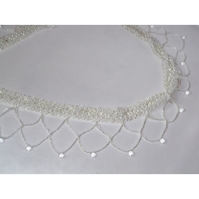 Beaded bridal belt crystal beaded sash dress belt beaded  display picture 2