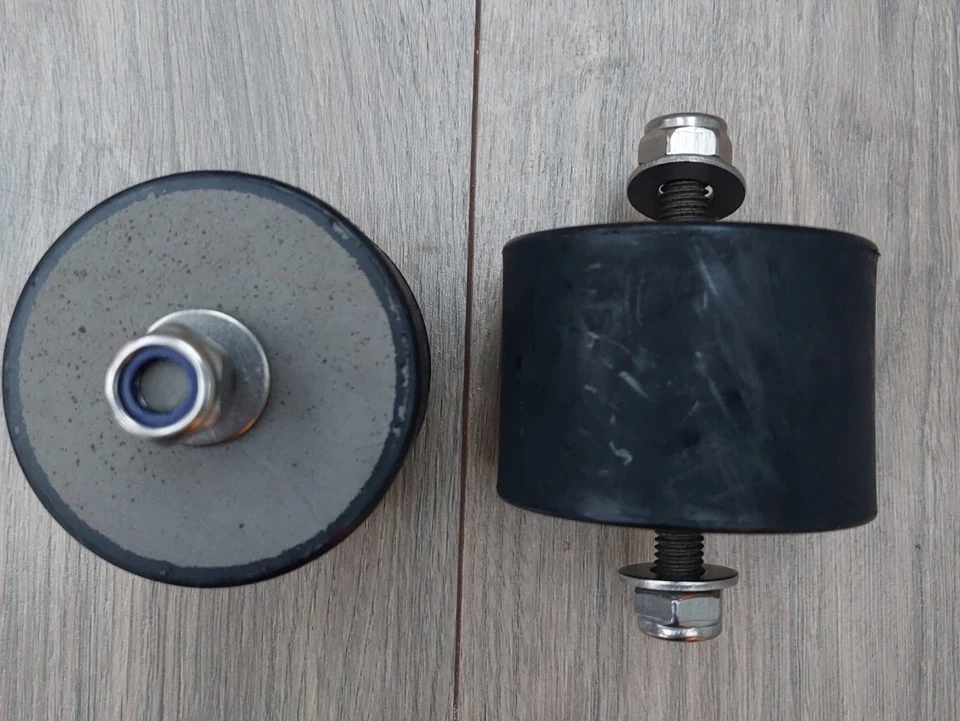 Borrachas de montagem de motor Ford Escort Mk1 Mk2 Crossflow XFlow atualizadas x2 - Imagem 3 de 3