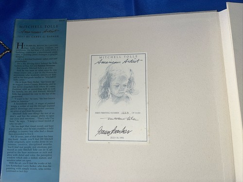 Mitchell Tolle: Amerikanischer Künstler von Garry Barker (1992, Hardcover) - Bild 2 von 17