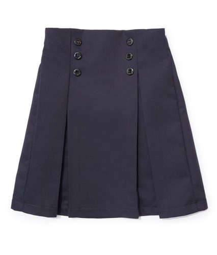 Girls Sailor Suit Navy Blue / Top and Skirt / Made in USA - Picture 2 of 10