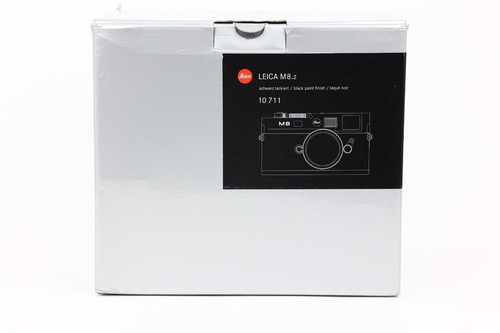 RARE Leica M8.2 10711 Black Paint Schwarz Lackiert ca. 4.300 Klicks OVP Top - Bild 8 von 9