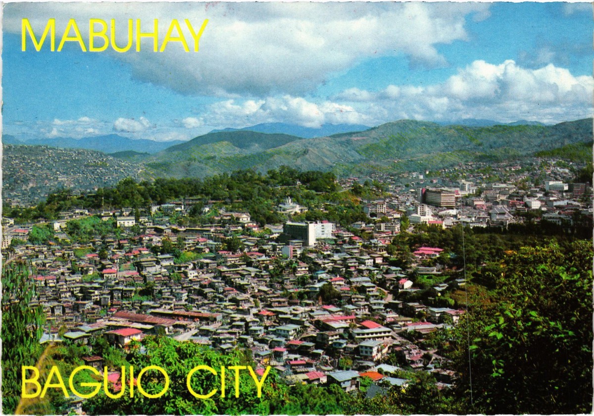 PC PHILIPPINES, MABUHAY, BAGUIO CITY, Modern Postcard (b47982)