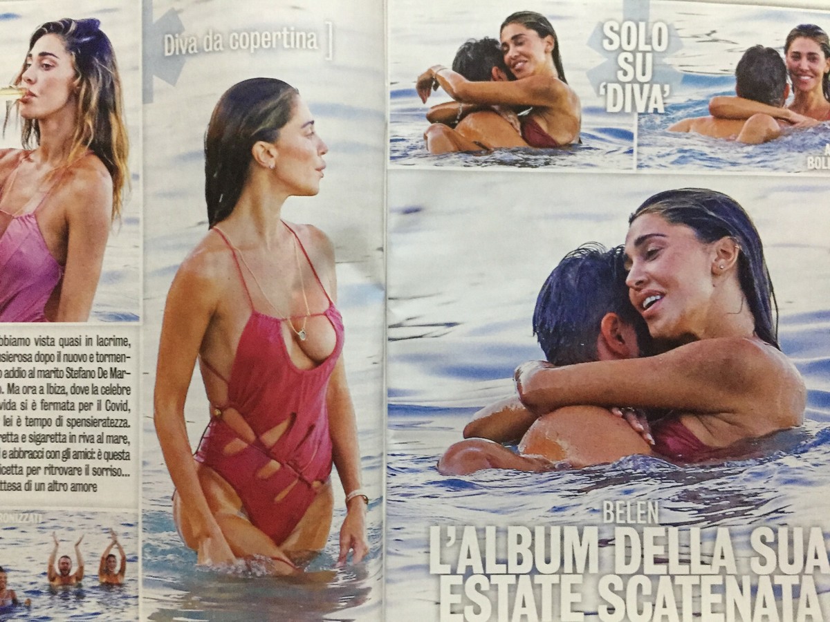 Ibiza Ilary Blasi Costume Intero Ciao 2018 Hunziker Ilary Blasi