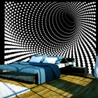 Photo Wallpaper Wall Mural Non-Woven/Self-Adhesive Black White B&W 100401-35