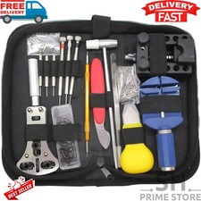 Watch Battery Replacement Tool Kit Watch Band Link Removal Kit, Watch Tools Case