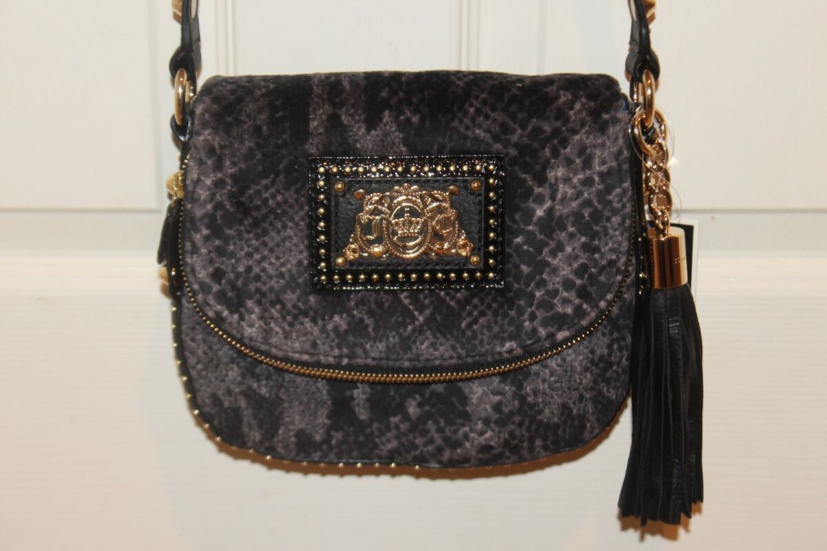 NEW NWT Juicy Couture Mini CIARA Wild Things Snake Velour NEW NWT Juicy Couture Mini CIARA Wild Things Snake Velour