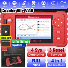 2024 LAUNCH X431 VII+ 2.0 CRP123 V2.0 OBD Diagnostic Scanner ABS SRS Code Reader