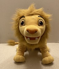 Vintage Disney The Lion King Ready to Roar Simba Talking Plush - Tested Works