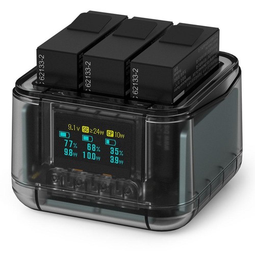  Smart 2 in 1 3x Gestore Ricarica Super Veloce per Batteria Ace Pro 2 Ca3d8 XMYH - Foto 11 di 14