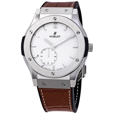 NEW Hublot Classic Fusion Classico Ultra Thin 45mm Titanium Ref. 515.NX.2210.LR