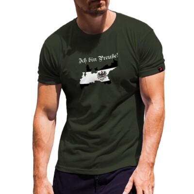 I am Prussia after RuStAg 1913 Prussia home eagle coat of arms T shirt #31124