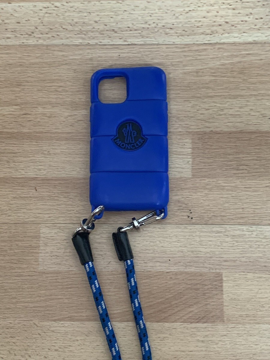 Moncler Iphone Case Blue Smartphone With Strap | eBay
