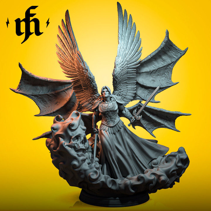 Lucifer by Midas Forge | D&D | DnD | Miniature | Print on Demand