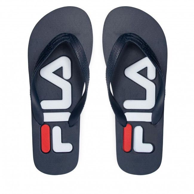 FILA TROY SLIPPER Kids Ciabatte Infradito Bambino Mare Piscina Blu Scuro