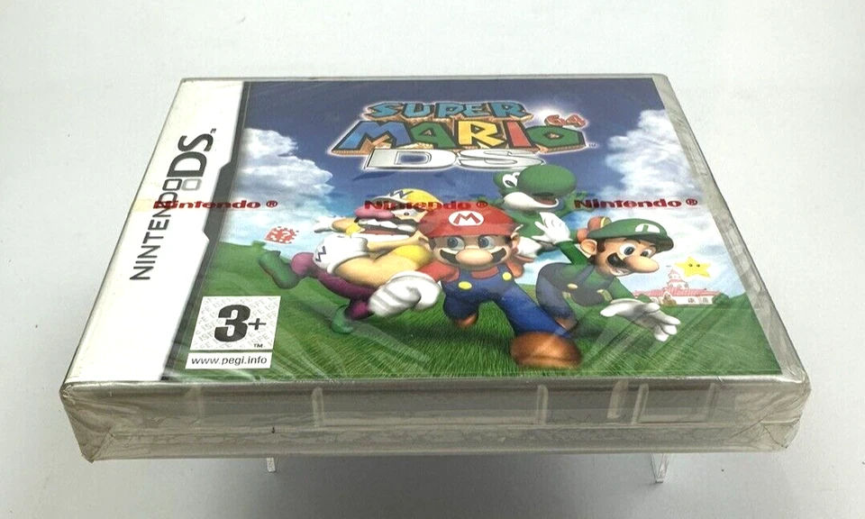 Nintendo DS Super Mario 64 DS, New Factory Sealed - **Flawed** - Image 3 of 4
