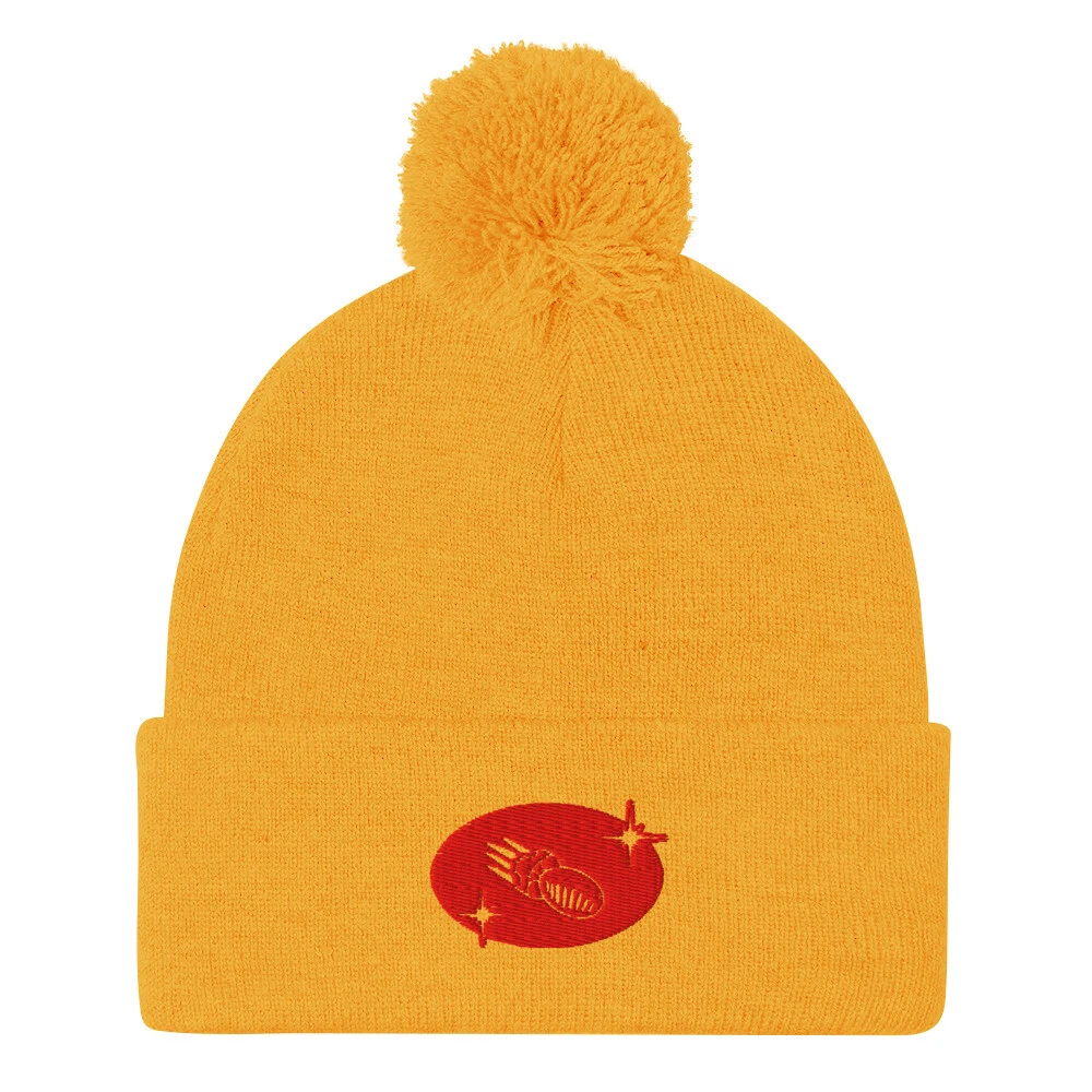 Sugar Bombs Pom-Pom Beanie