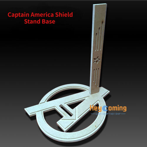 Marvel The Avengers Logo Model Captain America Shield Stand Base Collection Prop - Picture 1 of 7