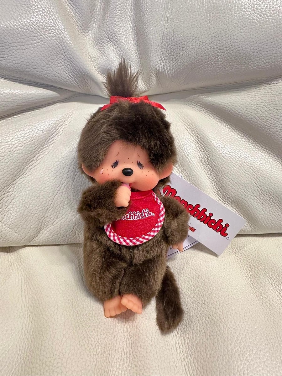 Sekiguchi Monchhichi Premium Standard S Size Brown Girl Crying | eBay