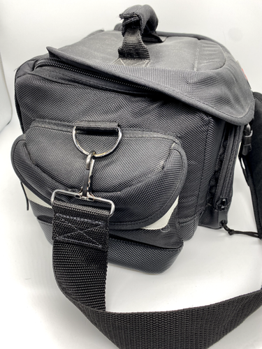 Canon Camera Shoulder & Waist Bag Black 11" x 8.5" x 8" w Straps - Picture 4 of 11