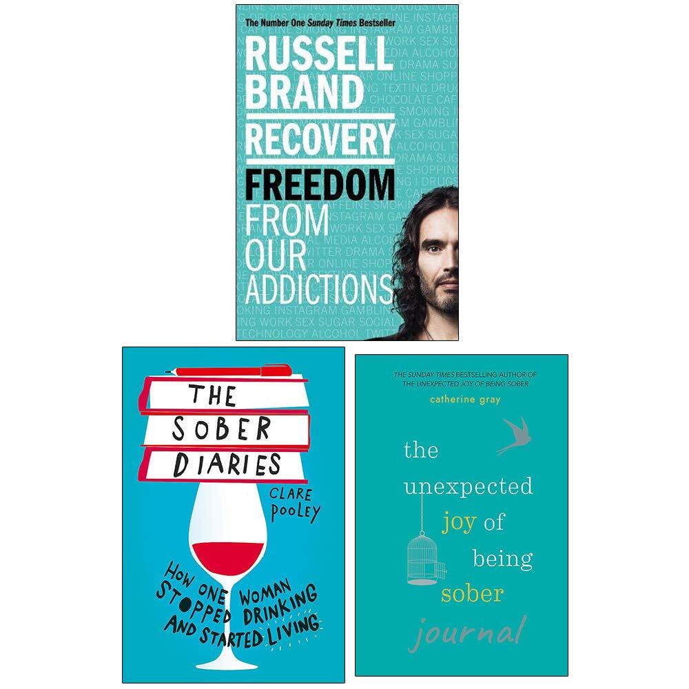 Recovery, The Sober Diaries, The Unexpected Joy 3 Books Collection Set Paperback