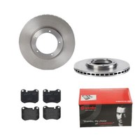 Brembo Bremsscheiben Ø282MM + BremsbelÄGe Vorne FÜR Porsche 924 944 Porsche