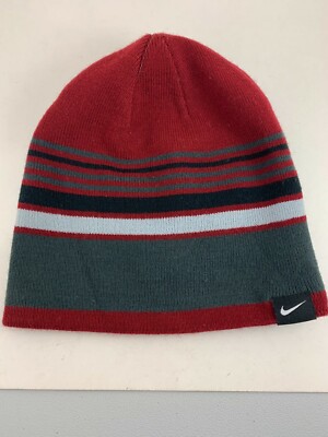 NIKE REVERSIBLE KNIT BEANIE HAT CAP 
