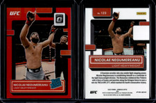 2023 Panini Donruss Optic UFC Rated Rookie Red #123 Nicolae Negumereanu /199