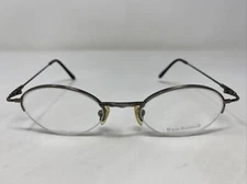 Mario Martinelli JOANNE ANTIQUE MATTE SILVER 48-18 Eyeglasses Frame IJ76