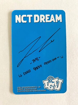 NCT DREAM The 3rd Album ISTJ Official Photocard Jeno Jaemin