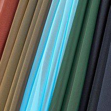 Polyester Chiffon 45" Sheer Lightweight Apparel Decor Fabric By The Yard