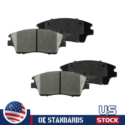 For 2017 - 2021 Hyundai Elantra Tucson Kia Sportage Front Ceramic Brake Pads