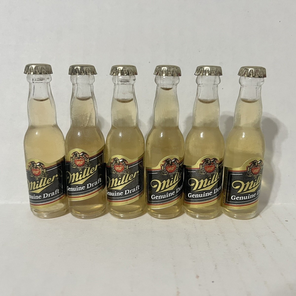 Vintage Collectible Miniature Miller Genuine Draft 3” Glass