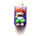 VINTAGE RUGRATS CHUCKIE NICKLEODEON HARD PLASTIC PENCIL SHARPENER 3 D FIGURE WOW — photo 3