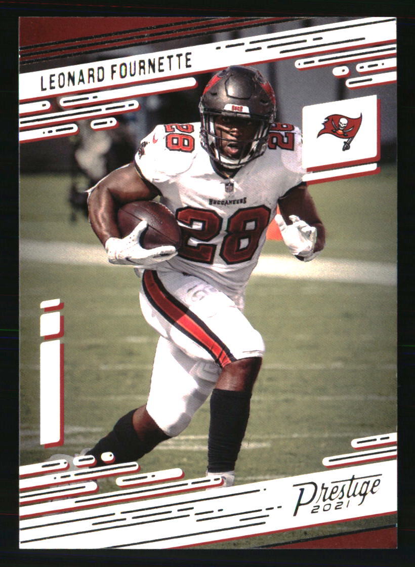Leonard Fournette 2021 Panini Prestige #186 FOOTBALL Card