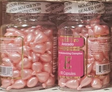 2 PACK ULTRA MOISRURIZING COMPLEX VITAMIN E SKIN OIL LAVOCADO 90 CAPSULES EACH