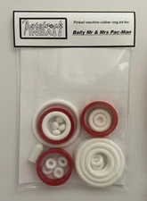 1982 Bally Mr. & Mrs Pacman Pac-Man Pinball Machine Rubber Ring Kit