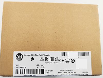 Allen-Bradley 5069-AENTR Compact I/O Logix 5000 ENET/IP Adapter Sealed