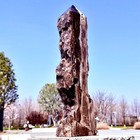 10.65LB Natural sphalerite crystal cave obelisk quartz crystal energy column — photo 6
