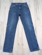 Vintage Wrangler Jeans Mens Fits 30x34 Denim Cowboy Cut 13MWZ USA Made Tag 32x36