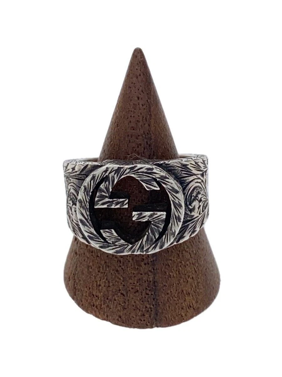 Anello Gucci SV925 17 Argento Uomo 455302J8400