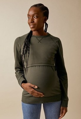 Boob Warmer Umstands- und Stillpullover