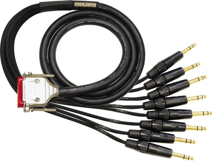 8-  Mogami DB25 TRS 25