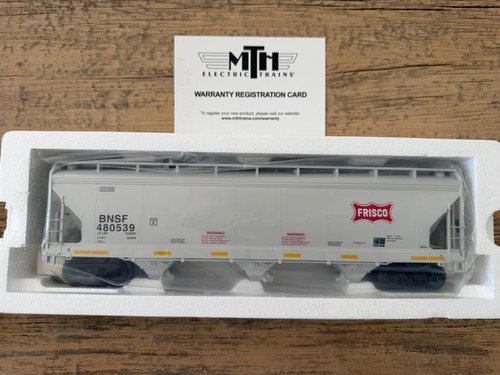 MTH Premier 20-97797 BNSF Frisco 3 Bay Centerflow Hopper NUEVO | Zustand: New